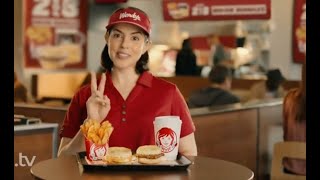 Wendys Commercial 2024 2 for 3 Mathletes Ad Review [upl. by Reldnahc]