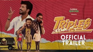 Triples Official Trailer Hindi Dubbed  Karthik Subbaraj  Jai SampathTriples Web Series Trailer [upl. by Anayk]