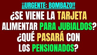 🤯Tarjeta Alimentar Jubilados Anses🔴quotPAMI Reactiva el Programa Alimentarioquot [upl. by Speroni]