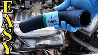 How to Replace a Radiator Hose Upper and Lower [upl. by Eniarda]