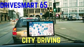 City driving Garmin Drivesmart 65 [upl. by Petie]