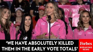 Lara Trump Women For Trump Sound Triumphant Note At Rally In Reading Pennsylvania [upl. by Kokoruda966]