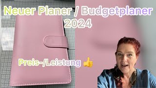 Planer Budgetplaner für 2024 gut günstig nehm ich [upl. by Chlori]