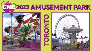 CNE 2023  Toronto Canadian National Exhibition  Amusement Park  Part 8 [upl. by Reve]