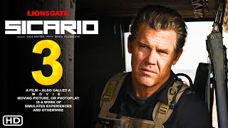 Sicario 3  First Trailer 2024  Josh Brolin Benicio del Toro Upcoming Movie Review Teaser [upl. by Ilyk]