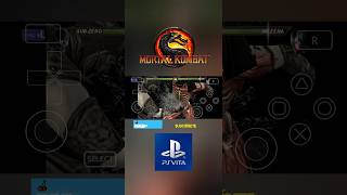 MORTAL KOMBAT PS vita en Android en el emulador Vita3k psvita shorts mortalkombat [upl. by Ennahtur]