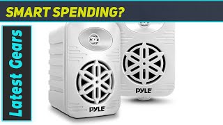 Pyle PDWR45WT Indoor Outdoor Speakers  Honest Review [upl. by Cavit356]