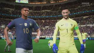 🇧🇷 BRAZIL vs FRANCE 🇫🇷  FIFA WORLD CUP QATAR FINAL  MBAPPE VS NEYMAR  PS5 4K FIFA 23 [upl. by Clein]