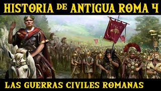 ANTIGUA ROMA 4 De la República Romana al Imperio Romano  Sila Pompeyo Julio César y Octaviano [upl. by Ynneh]