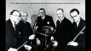 Nielsen Wind Quintet played by its dedicatees 1936 [upl. by Arat]