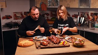 LAMB RIBS BAKED in THE OVEN [upl. by Haelat]