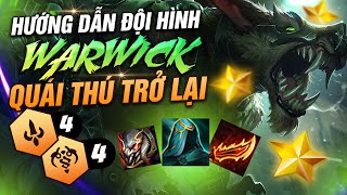 HƯỚNG DẪN ĐỘI HÌNH WARWICK THÁCH ĐẤU HÓA KỸ CARRY  QUÁI THÚ XỔNG CHUỒNG MÙA 9  HƯỚNG DẪN ĐỘI HÌNH [upl. by Johnathon]