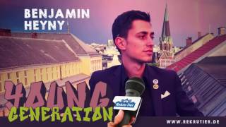 REKRUTIER Interview Benjamin Heyny Kyäni [upl. by Brannon]