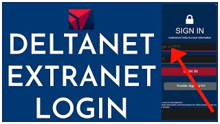 Login To Deltanet Extranet Account  Delta Airlines Employee Login Sign In 2023 [upl. by Alyahs903]