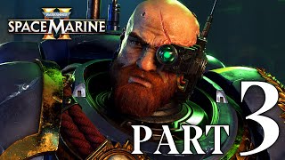 Warhammer 40000 Space Marine 2 Coop Gameplay Part 3 Space Marines  Jet Packs  Carnage Bomb [upl. by Bohner703]