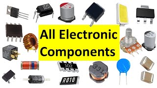 All electronic components names pictures and symbols [upl. by Acinhoj293]