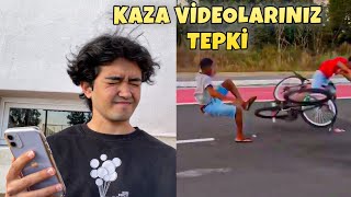 Sizlerden Gelen Kaza Videolarınızı İzliyorum Tepki [upl. by Toback]