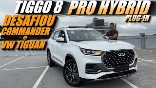 TIGGO 8 PRO HYBRID Plugin  Muito Melhor que JEEP COMMANDER e VW TIGUAN [upl. by Eseuqram]