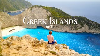 Top 10 Greek Islands To Visit  Greece Travel Guide [upl. by Notsej]