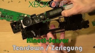 XBox One Kinect Sensor aufschrauben  Teardown  Disassembly Tutorial 🪛 [upl. by Aydne]