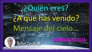 🤵🙎‍♀️🙎‍♂️ ¿Quién eres ¿a qué has venido Descúbrelo con la numerología [upl. by Arbma742]