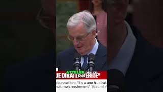 Michel Barnier  Discours Incroyable du Nouveau Premier Ministre  🚀🇫🇷 [upl. by Angie]