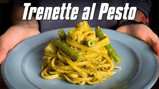 How to Make Trenette al Pesto  Italian Pesto Recipe [upl. by Ahsenor592]