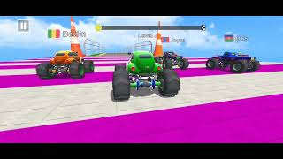 Super monster truck stunt mega ramp challenge [upl. by Asare859]