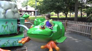 Riding the Froggy Ride at Dutch Wonderland June 23 2012 [upl. by Papotto]