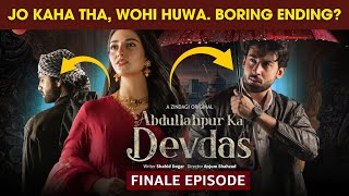 Abdullahpur ka devdas Finale Episode Summary amp Review  Bilal abbas khan amp Sarah Khan  Zee Zindagi [upl. by Denman]