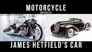 Amazing motorcycle inspired by James Hetfields car [upl. by Norean]