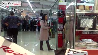 Yerevan City supermarket in Yerevan robbed [upl. by Itsirk51]