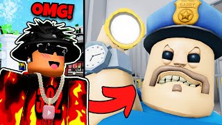 PLAYING As NEW Barry MORPHS 😱  ROBLOX BARRYS PRISON RUN OBBY [upl. by Nolasba299]