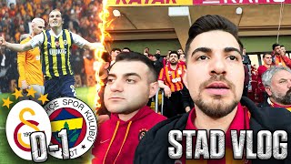 DERBİDE SAHA KARIŞTI TÜM GÖRÜNTÜLER  Galatasaray 01 Fenerbahçe Stad Vlog [upl. by Ahsiram]