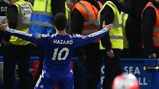 Amazing Goal Eden Hazard  Chelsea FC vs Tottenham Hotspur 20152016 [upl. by Airamat]