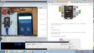 BlynkESP8266 control 2 LED 1 graph from analog in [upl. by Annahpos861]