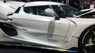 Koenigsegg Jesko premiere Geneva Motor Show 2019 Exterior [upl. by Su]