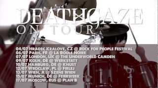 DEATHGAZE  European Tour 2013  Video Message English Subtitles [upl. by Octave]