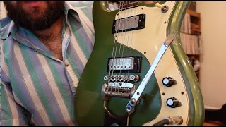 1964 Epiphone Crestwood  PACIFIC BLUE  Review [upl. by Nole]