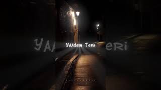 Baatein Teri yaadein Teri 🖤🥀 Full screen whatsapp status ❤️ 🙃👍 [upl. by Garold]