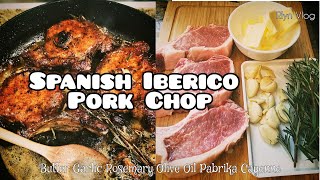 Spanish Iberico Pork Chop Recipe  Most expensive pork product in the world [upl. by Misa488]