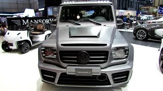 2014 MercedesBenz GClass G63 AMG by Mansory  Exterior Interior Walkaround2014 Geneva Motor Show [upl. by Karrie738]