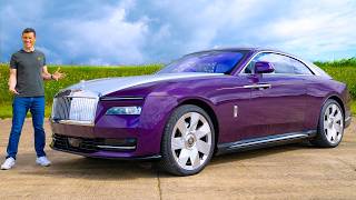 RollsRoyce Spectre  INSANE Luxury [upl. by Aimo873]