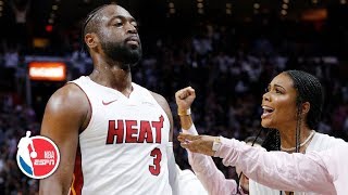 Dwyane Wade puts on a show in final game in Miami  76ers vs Heat  NBA Highlights [upl. by Dlanod599]