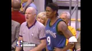 NBA Referees Wired 7  Joey Crawford having fun Kobe complaining [upl. by Gernhard816]