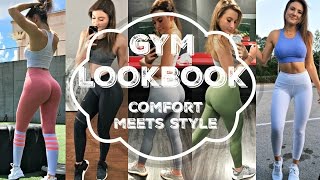 UPDATED Gym Haul Lookbook Try On  Forever 21  Better Bodies  Aimn  Bombshell  LuLuLemon [upl. by Fleck544]