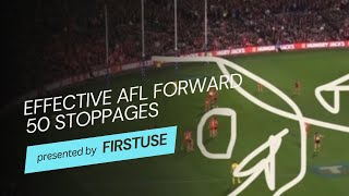 AFL Effective Forward 50 Stoppages [upl. by Diehl132]