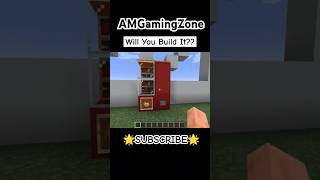 MINECRAFT Vending Machine  minecraft vendingmachine play short 🌟 SUBSCRIBE 🌟 [upl. by Gorski]