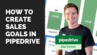 How to create sales goals in Pipedrive [upl. by Naamana887]