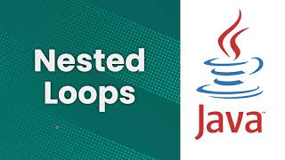 Nested Loops Java Tutorial [upl. by Ttirrej306]